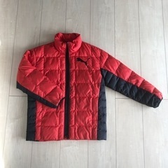 子供用　PUMA  ダウン赤