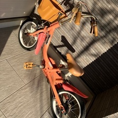 サビあり。ピープル　いきなり自転車　14インチ　ブルーミングラズベリー