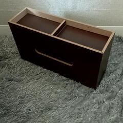 ダイソー 木製ティッシュケース