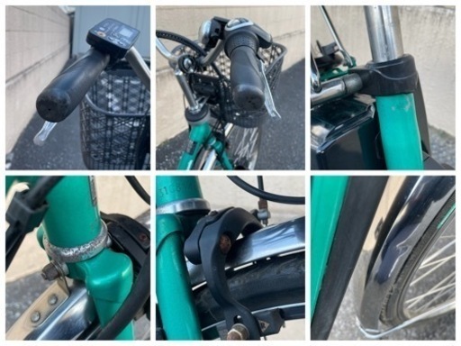【一旦受付終了】GM688 電動アシスト自転車 バッテリー2個付 Panasonic BE-EKW632 ViVi CHARGE W 
