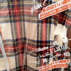 チェックのワンピースの画像