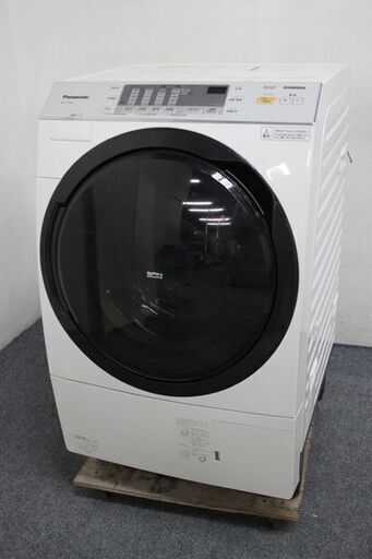 Panasonic/パナソニック ドラム式洗濯乾燥機 洗10kg/乾6.0kg 泡洗浄 ヒートポンプ NA-VX3700L 2017年製 中古家電 店頭引取歓迎 R6870)