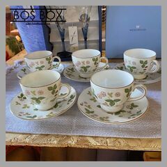 WEDGWOOD ウェッジウッド 5客セット WILD STRA...