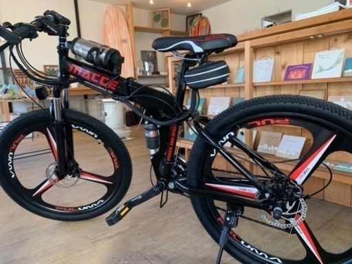 MACCE ハイパワー　電動折りたたみ　マウンテンバイク