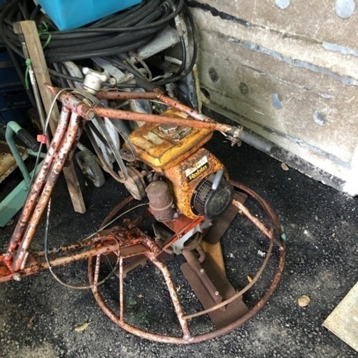 土間左官　円盤？　ジャンク