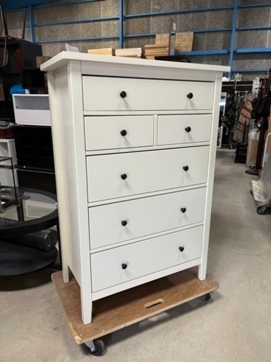 ☆ジモティー特価!!☆ ¥13,200→¥9,900!! 人気の白系 カントリー調家具!! ニトリ ハイチェスト カーシー