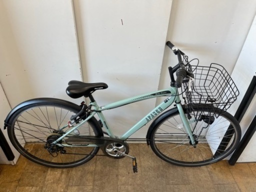 N425★APASCH製★２７インチ普通自転車★防犯登録料込