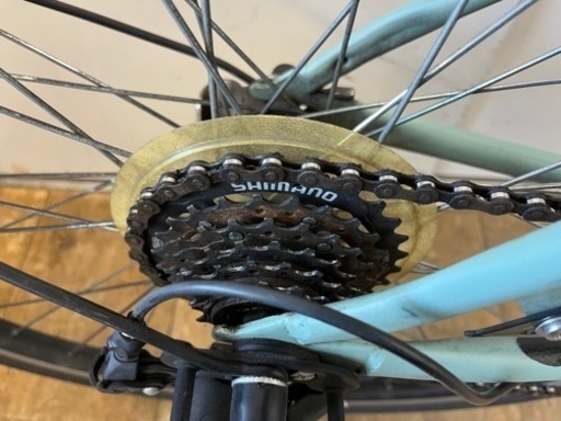 N425★APASCH製★２７インチ普通自転車★防犯登録料込