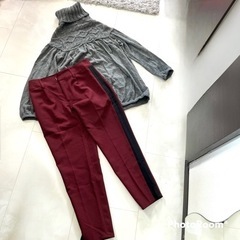 【お得】17点まとめ売り！ブランドありオールシーズン　レディース服　上下　セットの画像