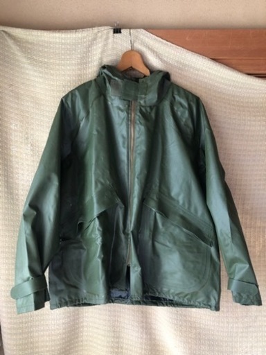 軍用レインジャケット　レインコート　防水　デッドストック　USアーミー