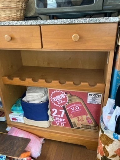 ワインセラー　大理石　定価７万円超　収納家具