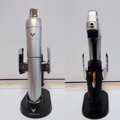 コラヴァン ワインオープナー モデル２ 替ニードル、スクリューキャップ、替ボンベ、ケース付の画像