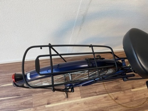 ★中古格安！26インチ自転車　ブルー シティサイクル　ママチャリ