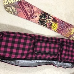 スノーボード　板、カバーの画像