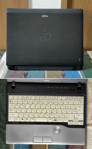 【格安】/✅送料無料/動作良好/FUJITSU/軽量♪1.2kg /12.1インチ液晶パネル/デュアルコアCPU/HDD500GB/メ