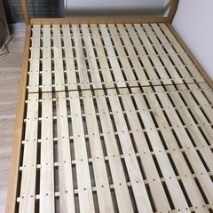 値下げ　ダブルベッド　の画像