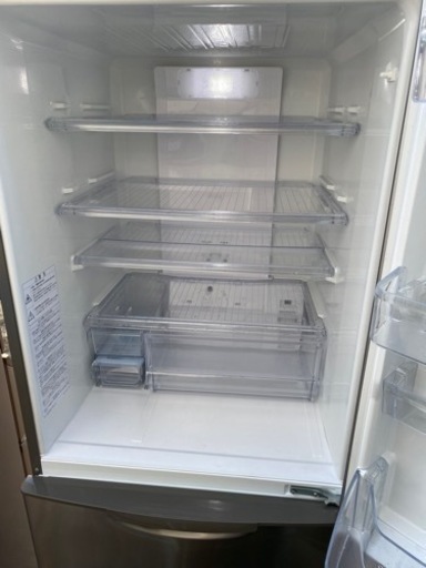 AQUA 4ドア冷蔵庫 AQR-S36E(S) 2016年製 355L 自動製氷機能付●E022M307