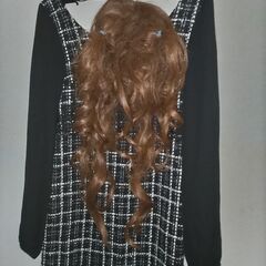 美品　ワンピース👗❤️ハーフウィッグ付