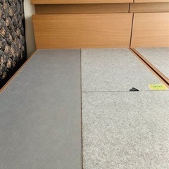 収納付きシングルベッド　２台セット