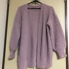 カーディガン　ピンク　GU