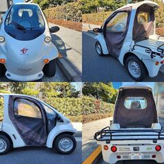 ☆超小型EV《 TOYOTAコムス B・COM 》デッキ仕様 後期型 キャンバスドア 1.5万km台 ☆東京都大田区【下取OK】の画像