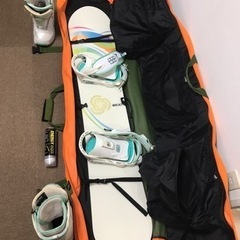 小柄レディース用スノーボード一式