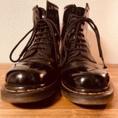 Dr.Martens 1460 8ホール ブーツ 鏡面仕上げの画像