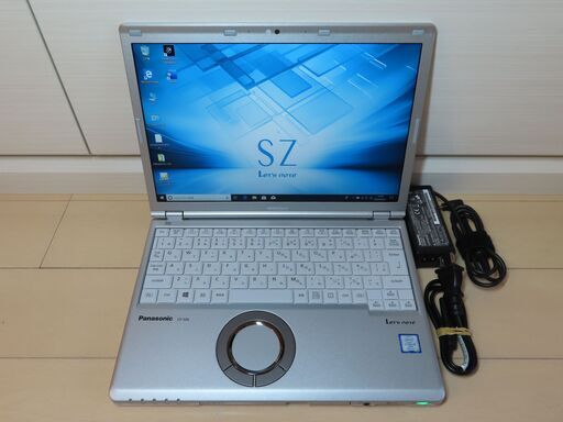 JC01237 パナソニック Let's Note CF-SZ6 LTE DVD SSD 美品 office2019