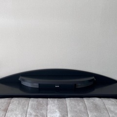 ダブルベッド　フレームのみ　ブラック　ロータイプの画像