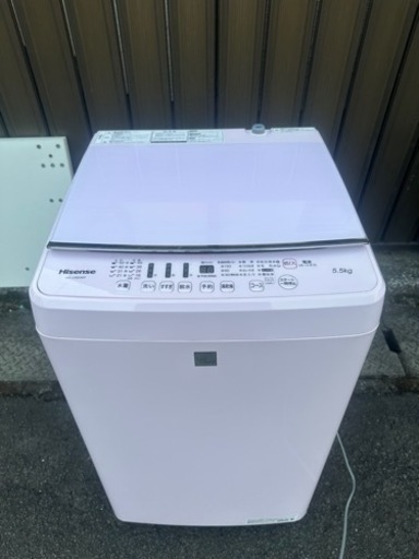 【超美品】2018年製洗濯機（ハイセンス）