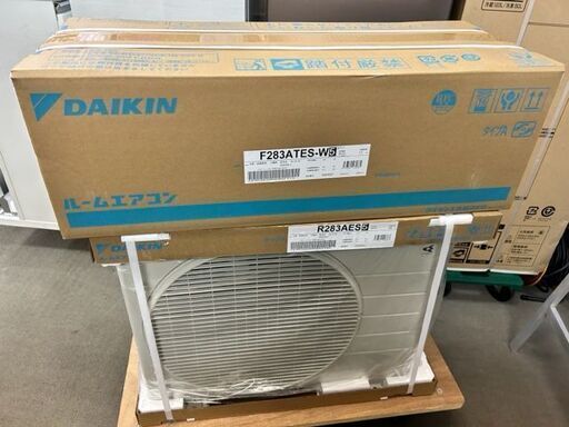 未使用　未開封品　DAIKIN ダイキン　ルームエアコン　F283ATES■１０畳程度