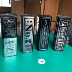 ジャックダニエル　750ml用スチール缶の画像