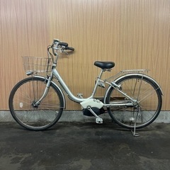 格安掲載‼️ 電動アシスト自転車 BRIDGESTONE アシスタ シルバー 26インチ  バッテリー 充電器有り 記載エリア配送可能◎ 引き取り割引き⭕️