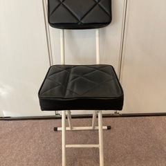 折りたたみチェア　　ブラックの画像
