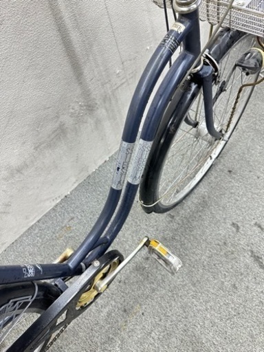 【Ks1】【取引中】普通自転車　ブルー系　変速あり
