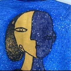 ピカソ　ブルゾン　青の画像