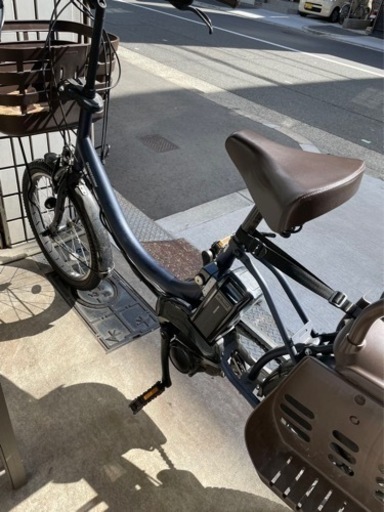 電動自転車　ママチャリ2人乗りブリヂストン