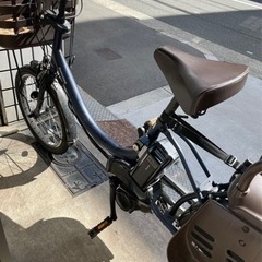 電動自転車　ママチャリ2人乗りブリヂストン