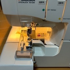 決まりました、ジャガー Jaguar ロックミシン 487DWの画像