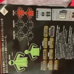 バイク用レインコート　プロテクター入り　未使用品の画像