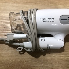 【決まり】ドライヤー　TESCOM テスコム ドライヤー マイナスイオン naturam TID295-Wの画像
