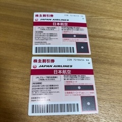 日本航空　株主優待　JAL