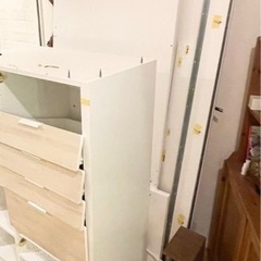 【値下げしました❗️】IKEA製　ロフトベッド　(配送無料！)掲載期間3/8日まで限定です❗️の画像