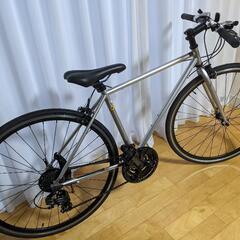 クロスバイク シルバー