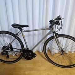 クロスバイク シルバー