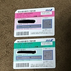 ANA優待券