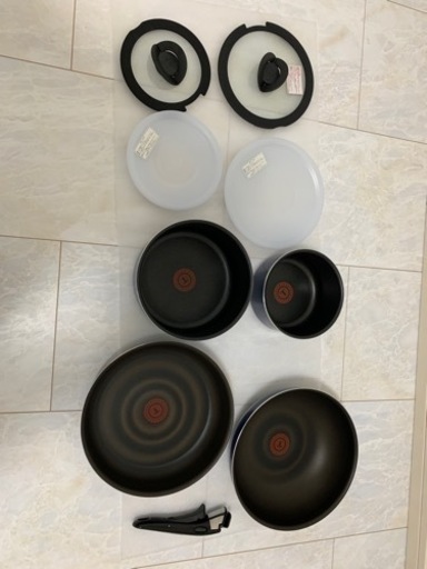 ガス専用ティファール9点セット　値下げしました