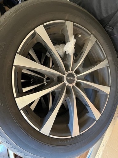 18インチ ホイル付き タイヤ 4本  ヨコハマタイヤ