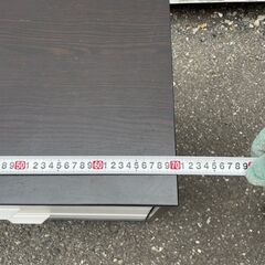 【シンプルモダン調】スタイリッシュ3段チェストの画像