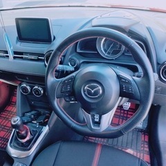 3月末までに名変の方のみ！　2015年式　5.7万キロ　デミオ　フルカスタム　XDモデル　車検1年　マニュアルの画像